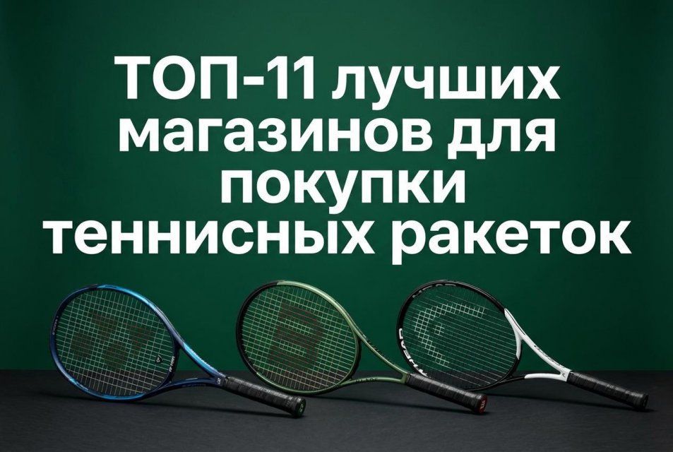 ТОП-11 лучших магазинов для покупки теннисных ракеток в 2026 году
