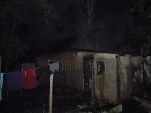 Возгорание хозпостройки в Должанском районе