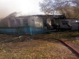 Снова в Орле частично сгорел жилой дом