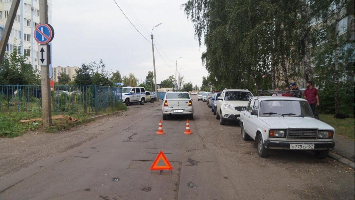 В Орле водитель «Рено» сбил восьмилетнюю девочку, перебегавшую дорогу