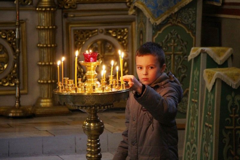 В храмах Орловской епархии молятся о наших воинах и о России