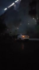 В Орле горела "Тойота". Видео