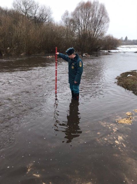 Весеннее половодье на реках Орловской области продолжается