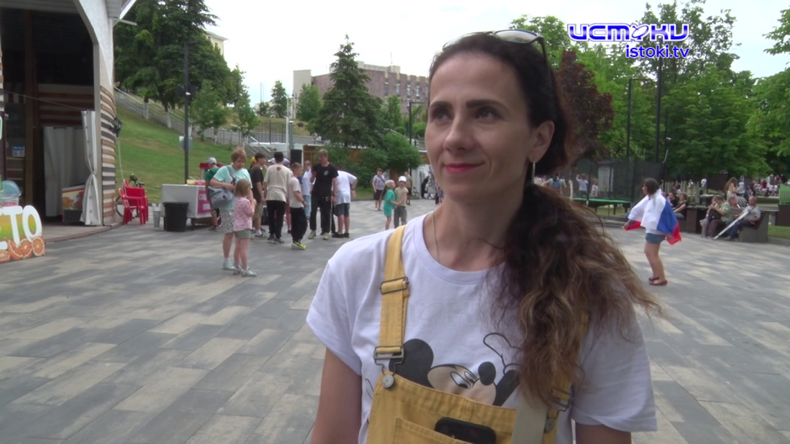 Танцевальный флеш-моб в Детском парке Орла 