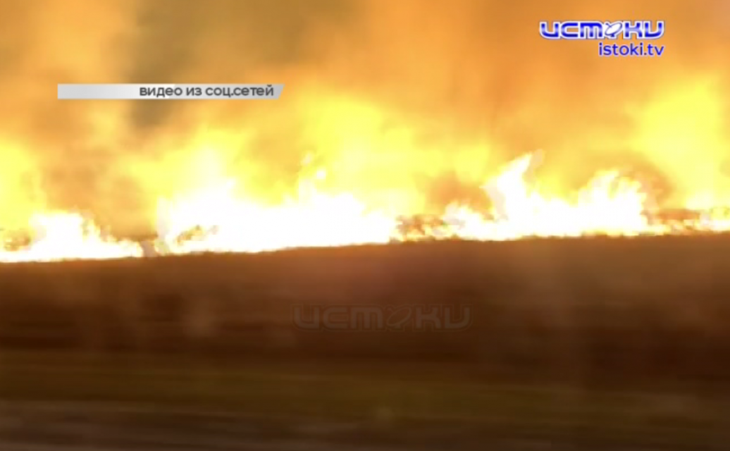 Под Орлом прошли командно-штабные учения МЧС и смежных ведомств по ликвидации очагов горения сухой травы