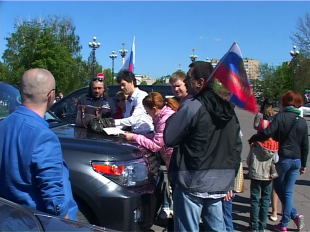 Марш Победы: в Орловской области прошел автопробег, посвященный 9 мая 