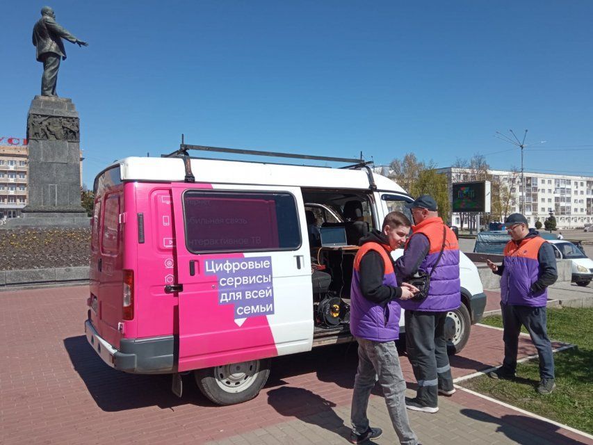 «Ростелеком» в Орле обеспечил онлайн-трансляцию Парада Победы