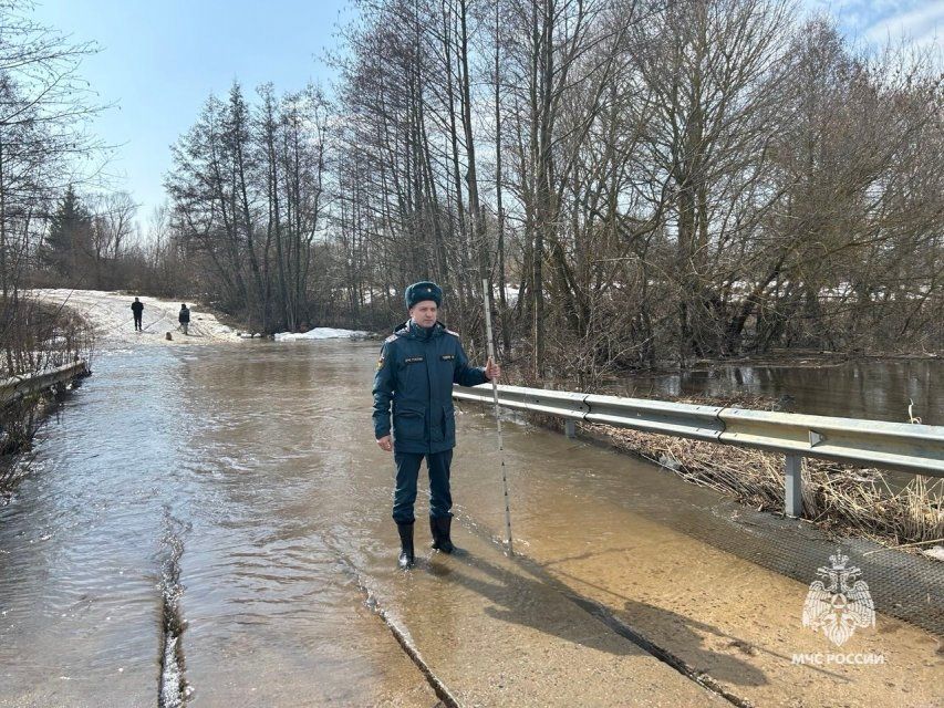 В Орловской области подтоплено 10 низководных мостов и пять дачных участков