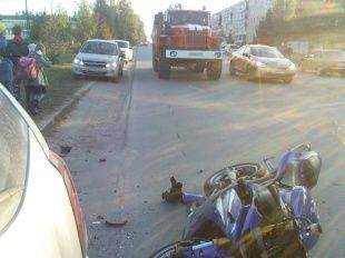 В Орловской области в ДТП пострадал мотоциклист