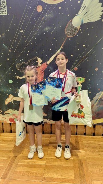 Орловские бадминтонисты завоевали медали в Екатеринбурге