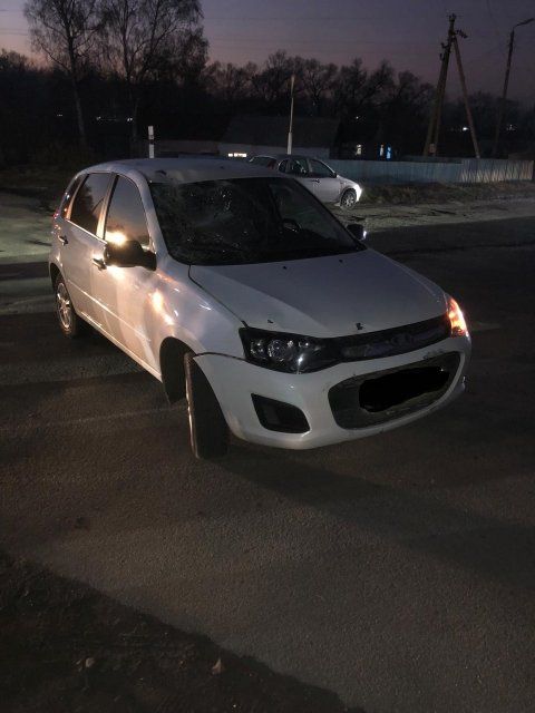 Автоледи на «Ладе» на дороге в п. Колпна сбила пожилого велосипедиста