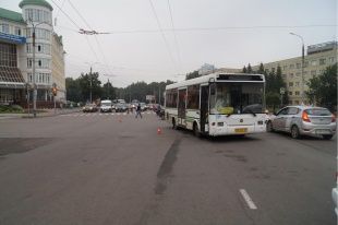 Подробности ДТП со сбитым пешеходом на перекрестке в Орле