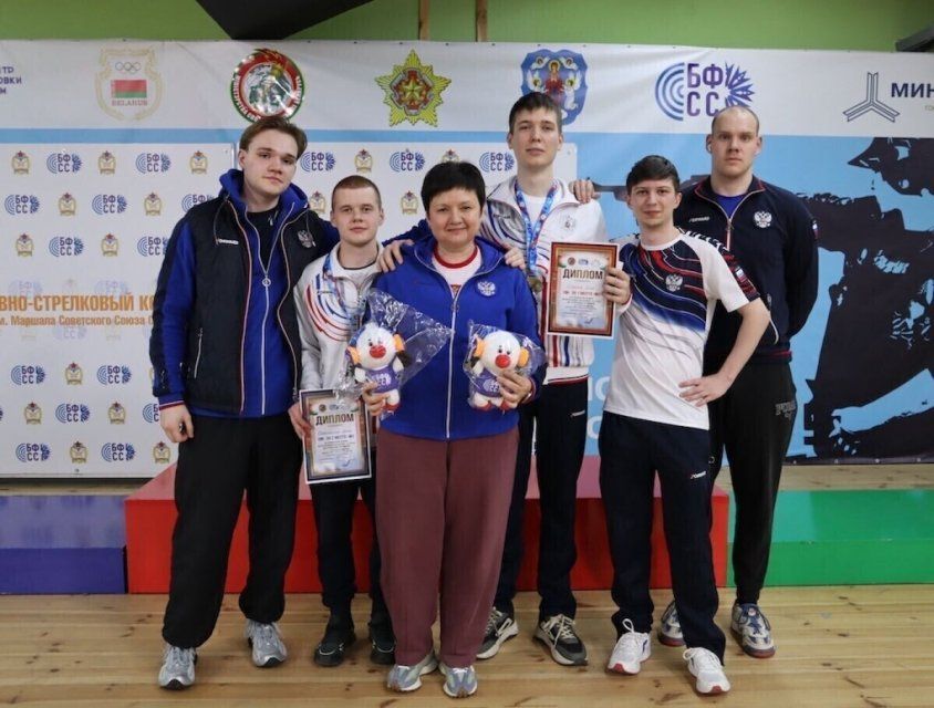 Орловский стрелок Илья Суханов завоевал золото в Минск