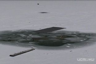 В Орловской области школьник провалился под лед и утонул