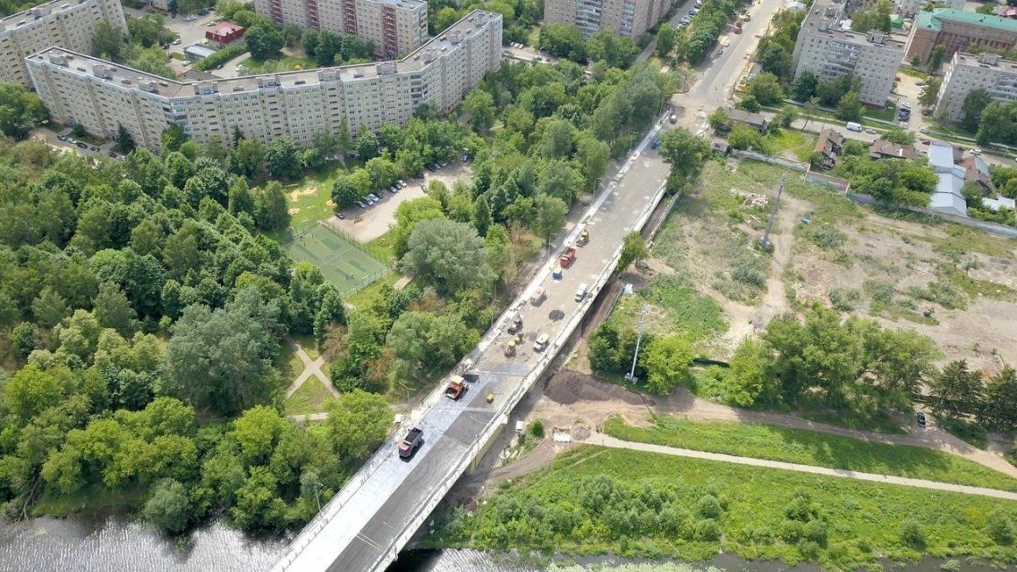 В Орле транспорт по мосту Дружбы пустят в преддверии Дня города