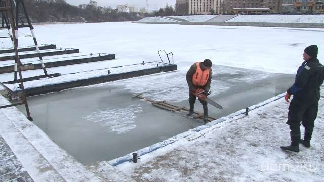 В Орле готовятся к празднованию Крещения Господня