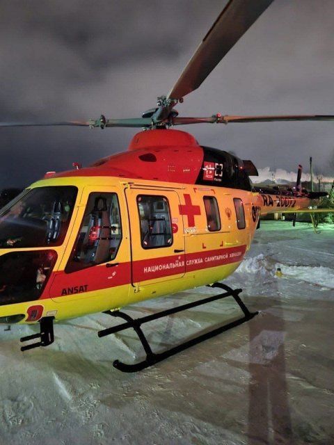 На Орловщину поставили вертолет санитарной авиации