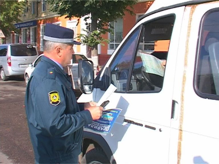 Очередной рейд ГИБДД