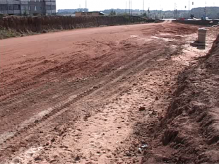 Строительство второго этапа дороги на ул. Раздольной возобновляется