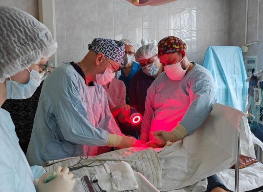 В Орловском онкодиспансере впервые провели биопсию сигнального лимфоузла с помощью флуоресцентной лимфографии