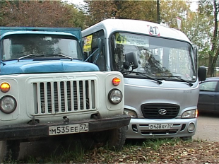 ГАЗ-53 модели не поделил дорогу с 47-ой маршруткой