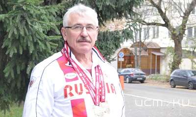 Орловский силач Николай Варламов установил очередной мировой рекорд