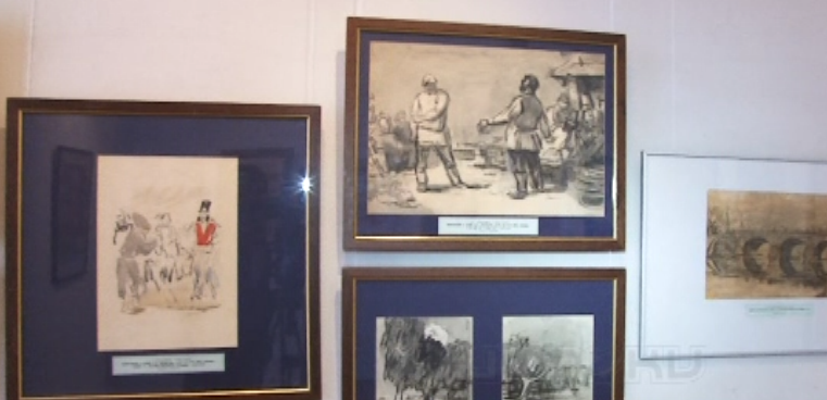 Его работы есть в Третьяковской галерее. В Орловском музее ИЗО открылась выставка графики Народного художника СССР Сергея Герасимова и его учеников