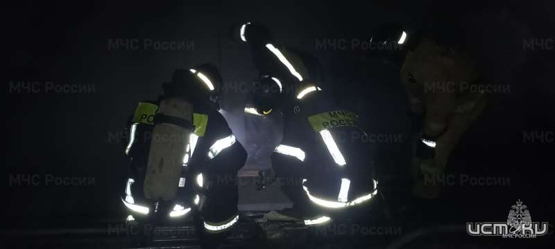 В Колпне в пожаре едва не погиб мужчина