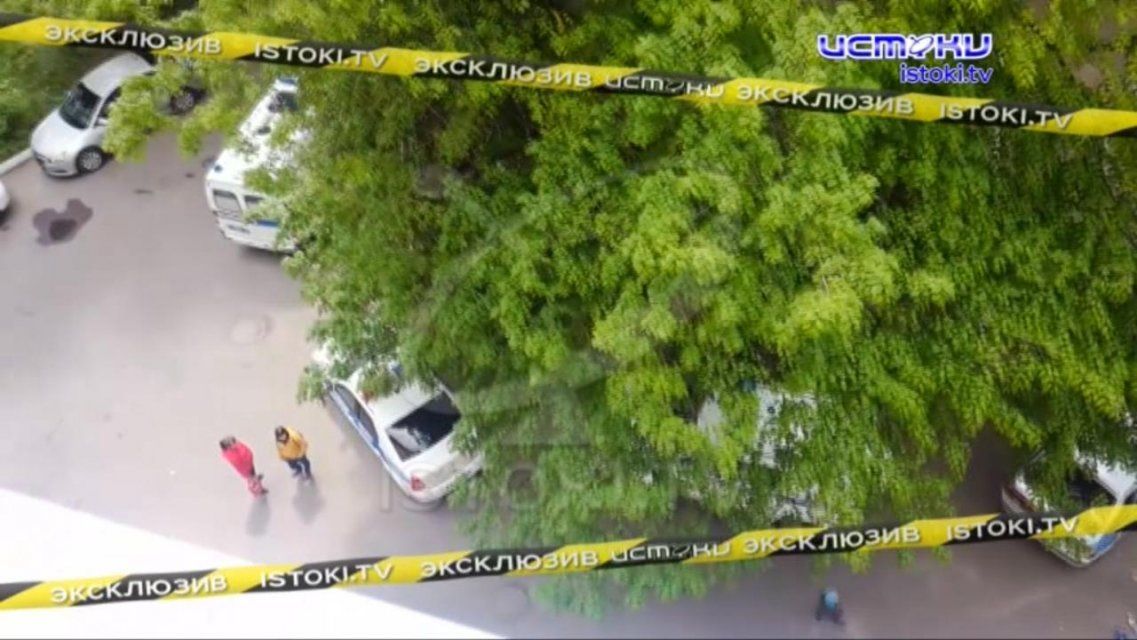 Видео: в Орле полиция оцепила двор из-за подозрительного предмета