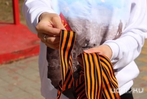 Орловчанам раздадут Георгиевские ленточки