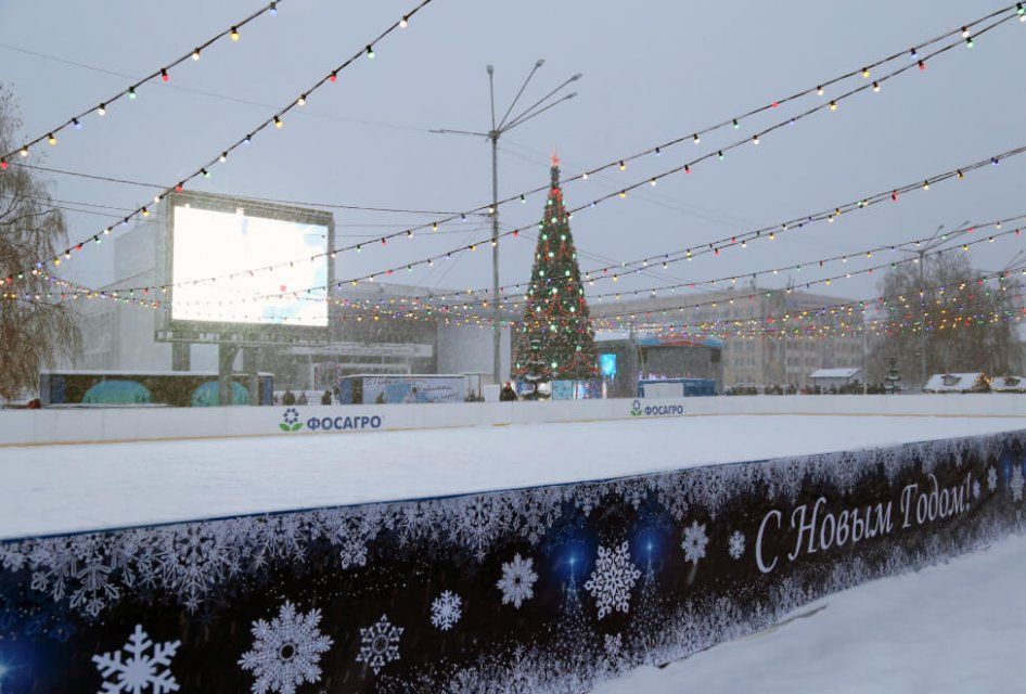 Каток на пл. Ленина в Орле начнет работать сегодня вечером