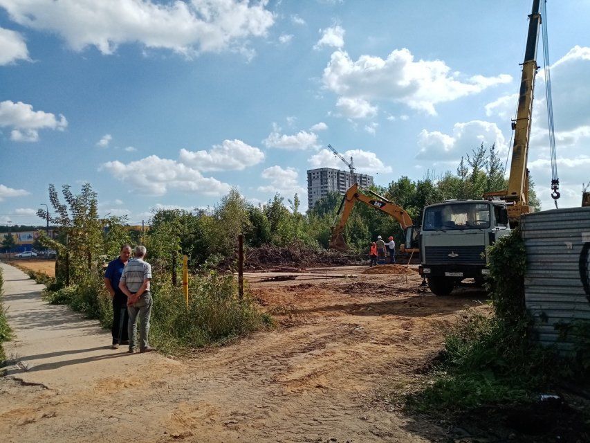 Дорогу возле нового ЖК в Северном районе Орла построят к 1 ноября