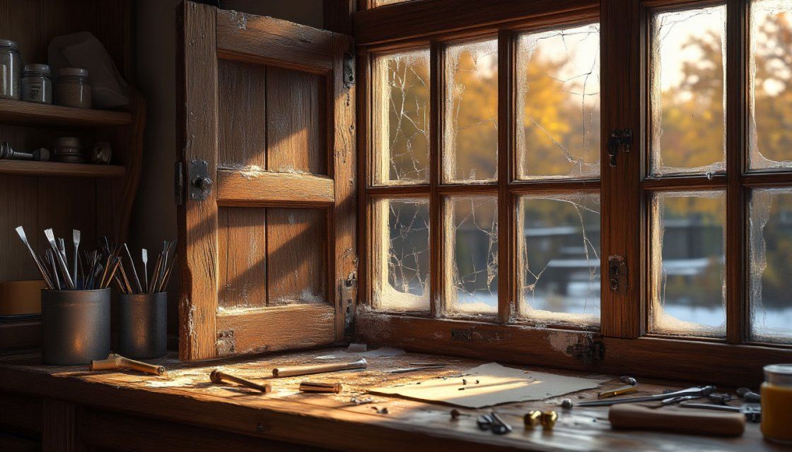Восстановление деревянных окон: технология ремонта своими руками