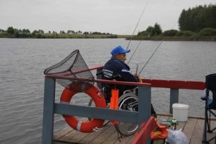 Орловские спасатели участвуют в соревнованиях по спортивной рыбалке