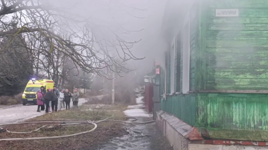 Пожар на улице Прядильной в Орле не обошелся без жертв 