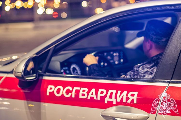 Барный гуляка был доставлен в полицию 