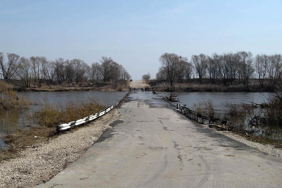 Во время весеннего паводка ожидается подтопление восьми мостов под Орлом
