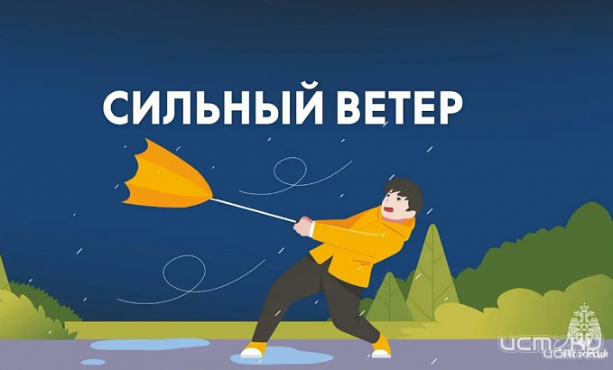 В Орловской области ожидаются порывы ветра до 18 м/c
