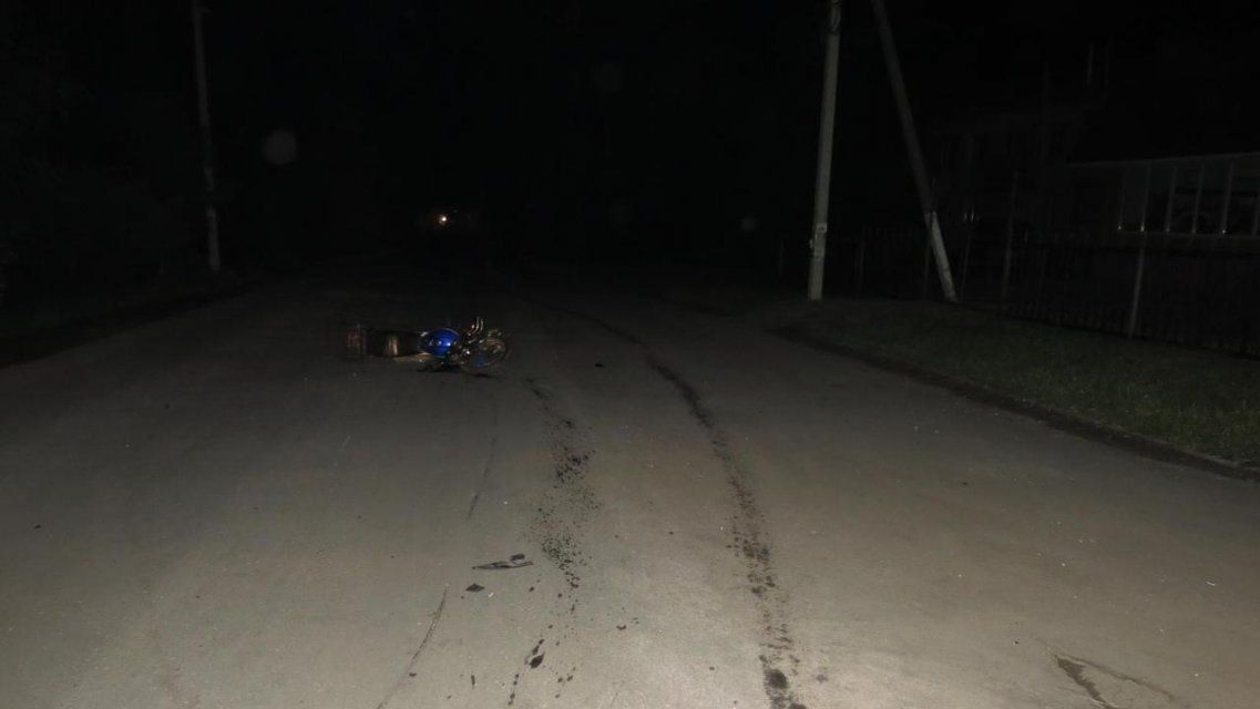 На Орловщине автомобилист сбил мотоциклиста и скрылся с места ДТП