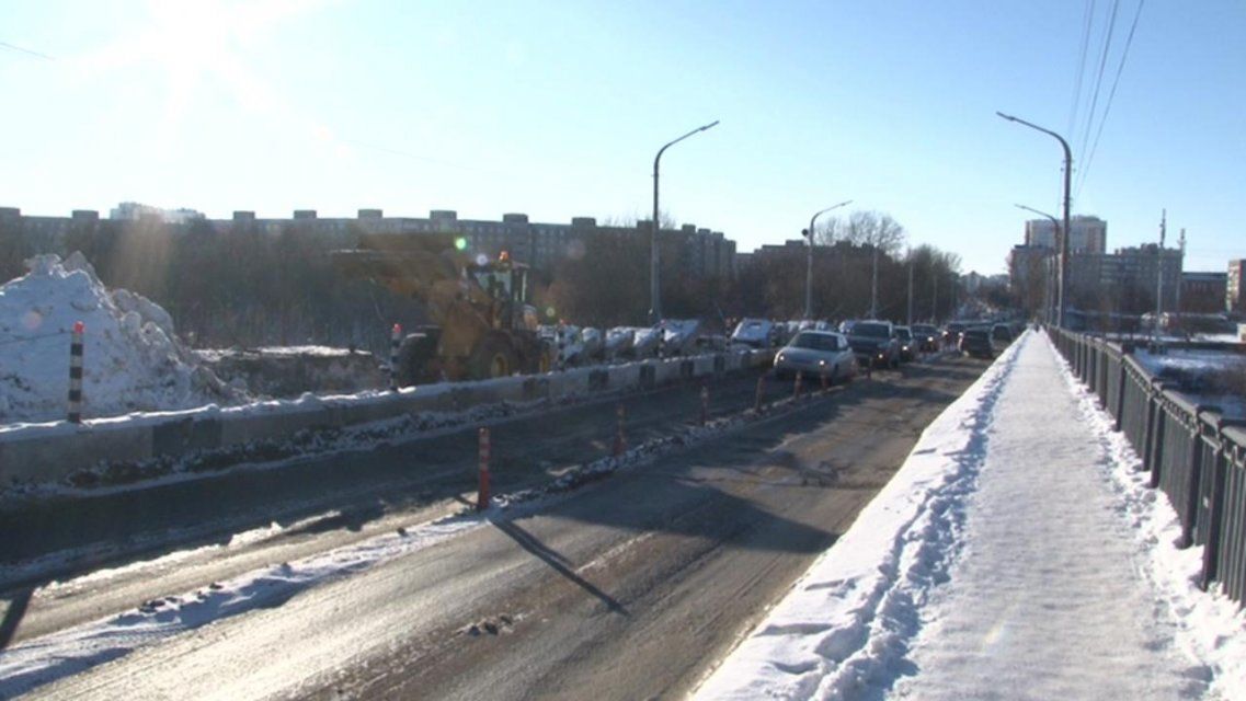 Зимой орловчанам не разрешат ходить под мостом Дружбы