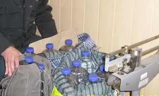 Курские таможенники задержали 65 литров спирта