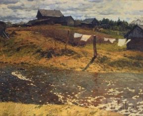 Выставка преподавателей Российской академии живописи, ваяния и зодчества Ильи Глазунова проходит в Орле