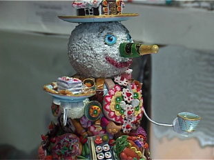 В Орле прошел второй этап фестиваля снеговиков