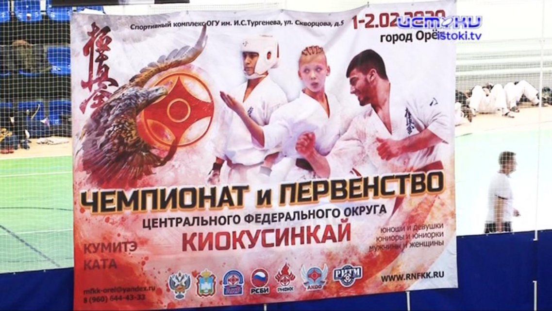 Комплект наград едва уместился на двухметровом столе: в Орле прошли соревнования по киокусинкай