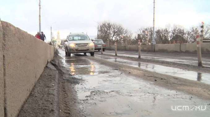 Ремонт моста Дружбы в Орле отстает от графика уже на полгода