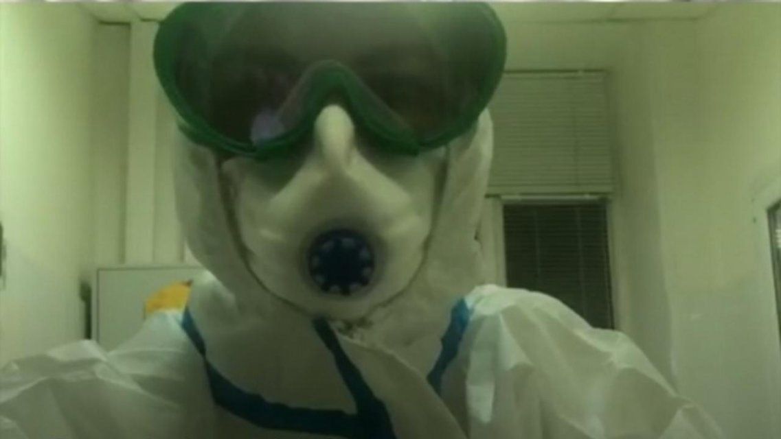 Студентка рассказала Клычкову о работе в орловской больнице в разгар пандемии