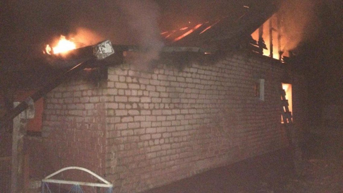 Житель Орловщины погиб в полыхавшем доме