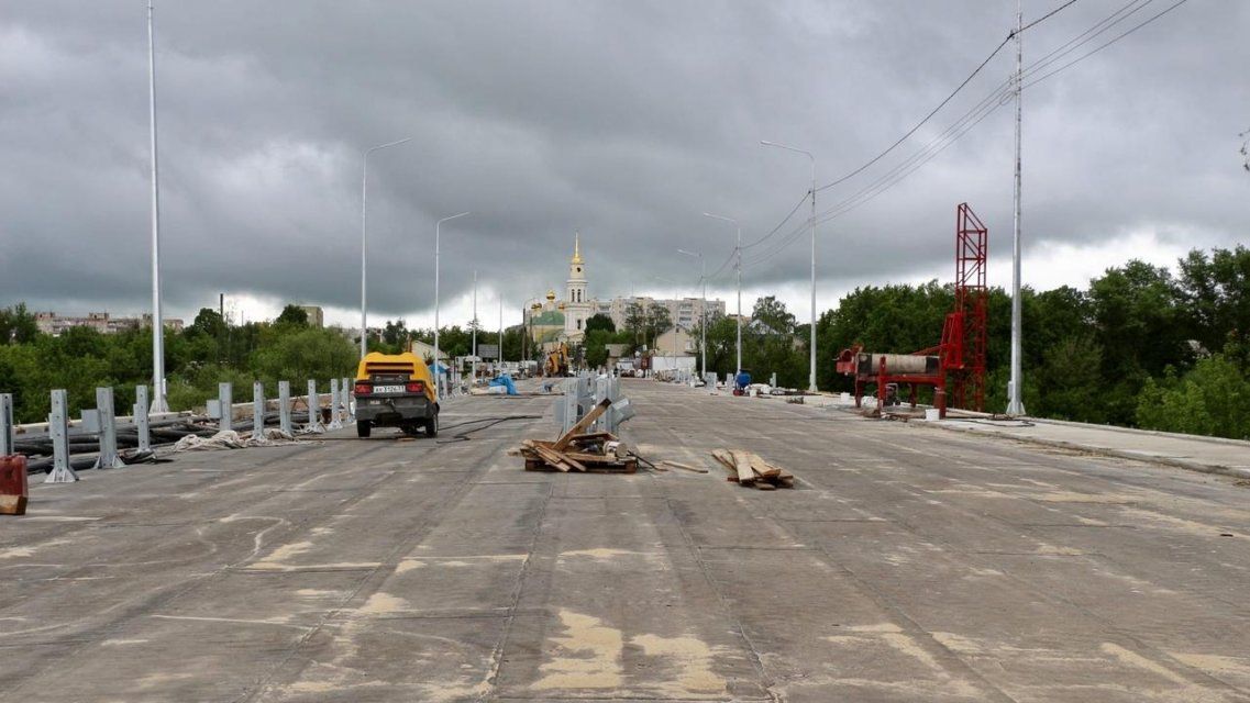 Капремонт моста Дружбы в Орле могут завершить уже к концу июня