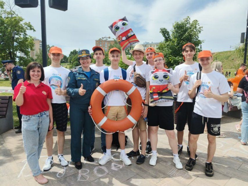 Орловские юные пожарные - лучшие в ЦФО 