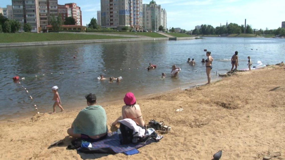 На горпляже Орла запрещено купаться: вода не прошла проверку